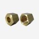 Tap Joint Brass Nut 3/8 Hole, D.10mm 9R1