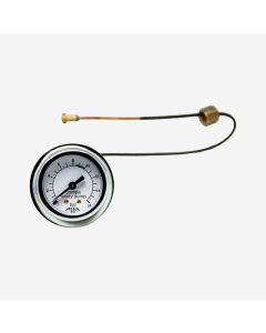 Izzo Pump Pressure Gauge, Duetto, ø41mm, 0÷16bar, ø1/8 "F PM529